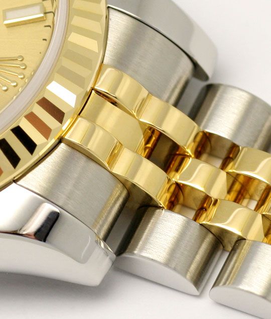 Foto 4 - Rolex Datejust Damen Uhr Stahlgold Automatik Ungetragen, U1595